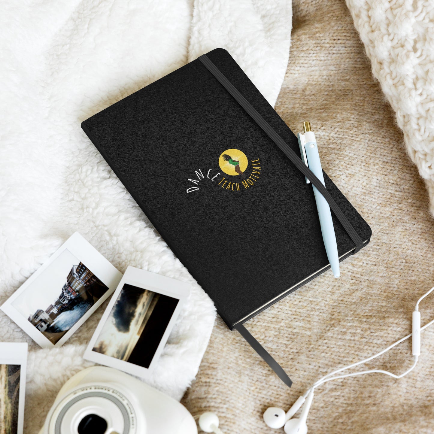 "Stay Motivated" Raediant Movement - Hardcover bound notebook